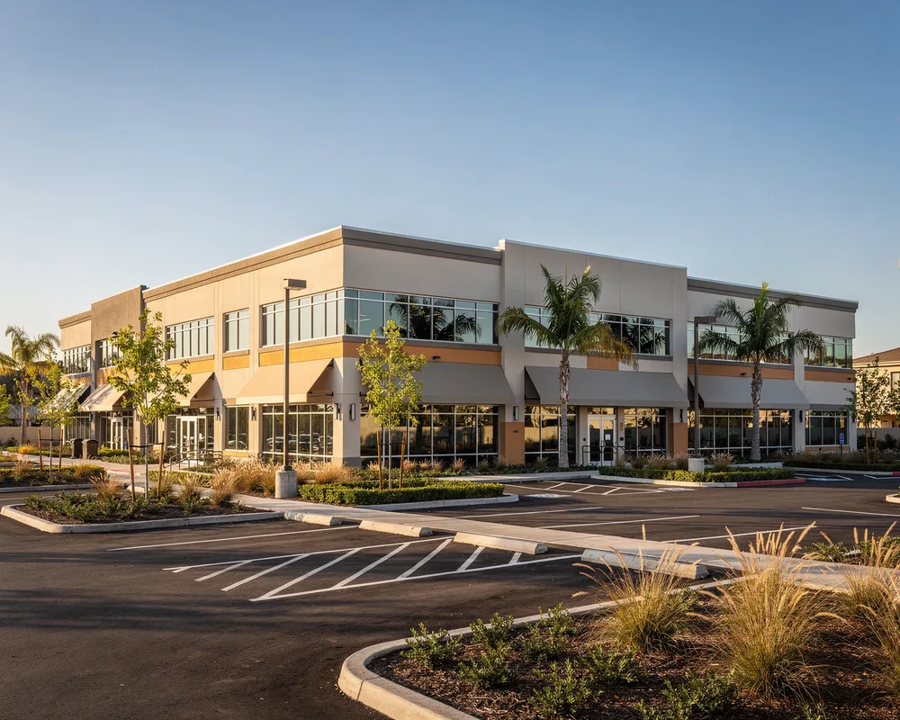 Commercial property managed by Welcome Property Management.