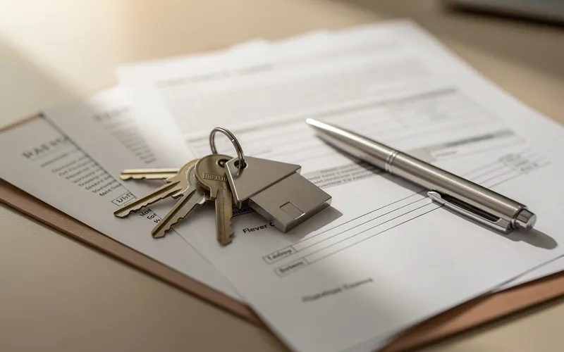 Investor reviewing property performance with a property manager.
